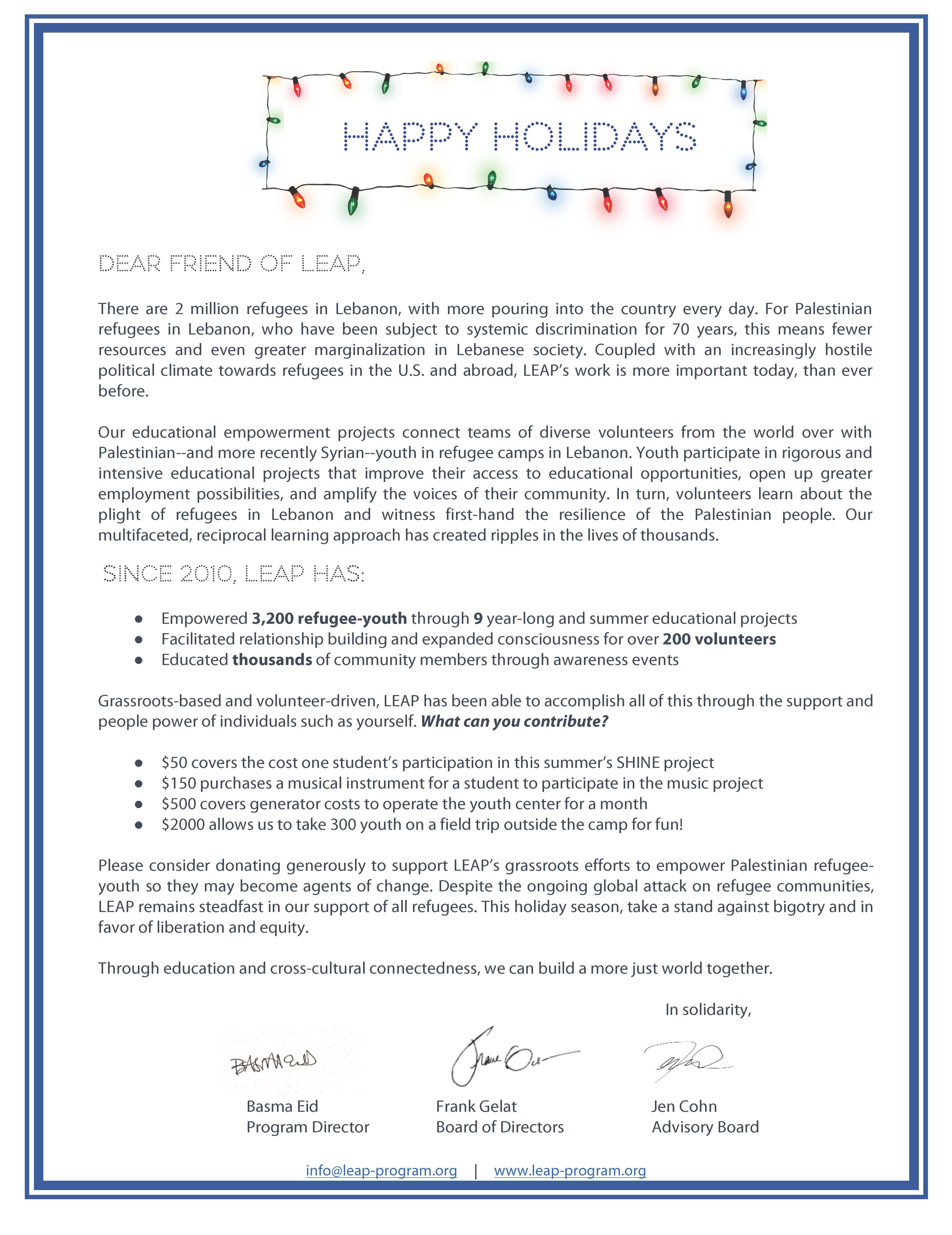 Holiday Fundraising Letter – Final_Page_1